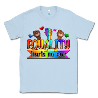 Dusty Blue equality hurts no one Classic Tee - Zillion Design Studio