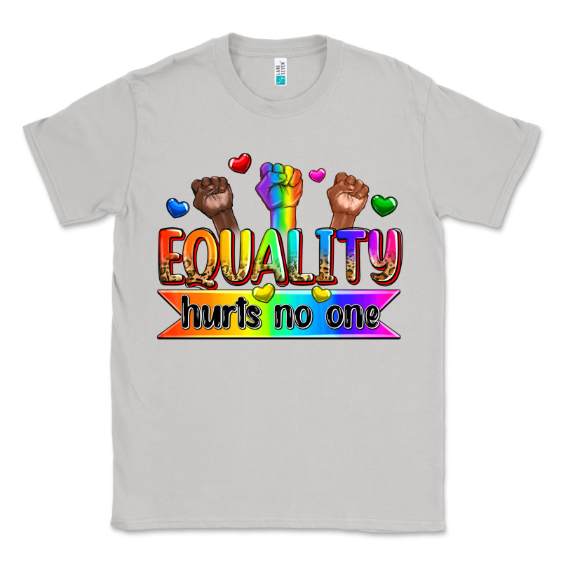 Equality Hurts No One Classic Tee by Zillion Design Studio | Teevron