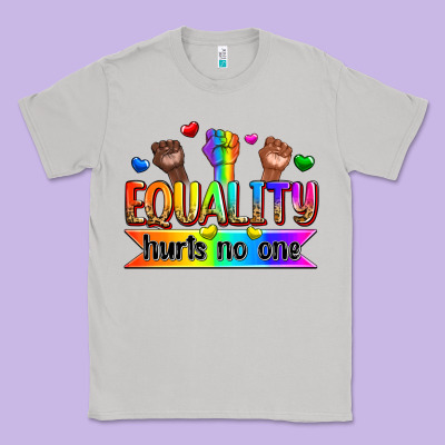 Equality Hurts No One Classic Tee Designed By Zillion Design Studio
