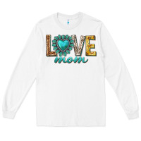 White love mom western Long Sleeve Tee - texasbilliewilder