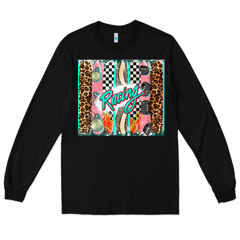 Racing Brushstroke Long Sleeve Tee by AdoDesignShop | Teevron