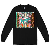 Black racing brushstroke Long Sleeve Tee - AdoDesignShop