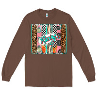 Chestnut racing brushstroke Long Sleeve Tee - AdoDesignShop