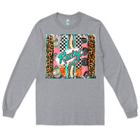 Heather Grey racing brushstroke Long Sleeve Tee - AdoDesignShop