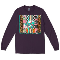 Plum racing brushstroke Long Sleeve Tee - AdoDesignShop