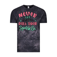 Cloud Black never let anyone dull your sparkle Vintage Tee - MaliasSmallBusiness
