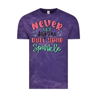 Cloud Purple never let anyone dull your sparkle Vintage Tee - MaliasSmallBusiness
