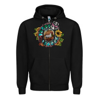 Black cowgirl Zipper Hoodie - SublimationCraftShop