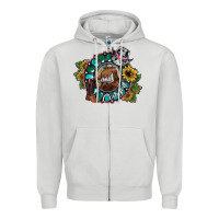 Dove Grey cowgirl Zipper Hoodie - SublimationCraftShop