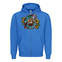 True Royal cowgirl Zipper Hoodie - SublimationCraftShop