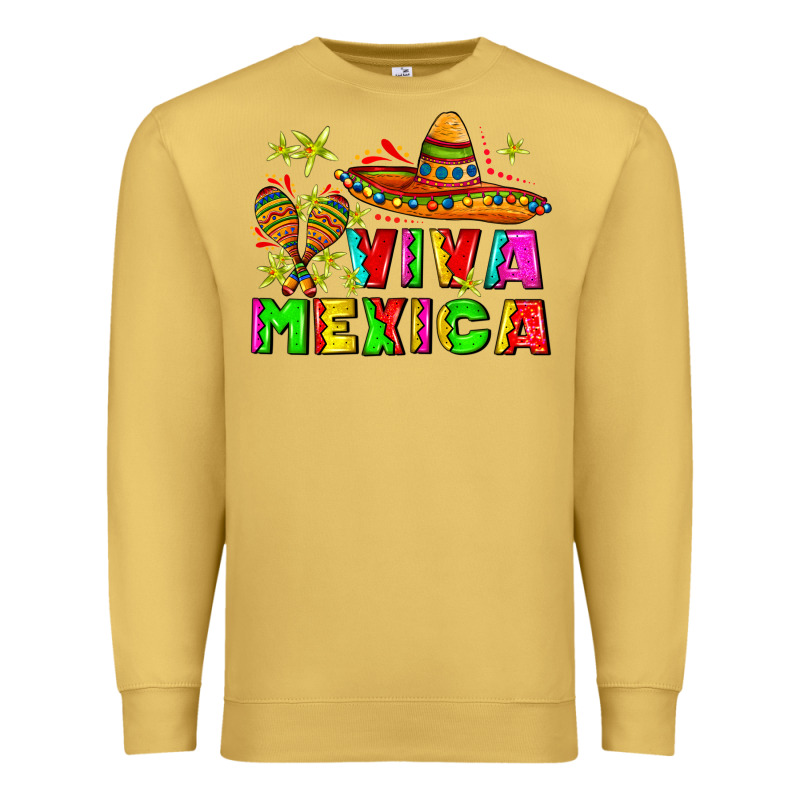 Viva Mexica Premium Sweatshirt by AdoDesignShop | Teevron