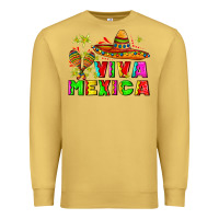Antique Gold viva mexica Premium Sweatshirt - AdoDesignShop