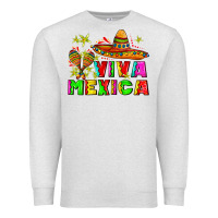 Oatmeal Heather viva mexica Premium Sweatshirt - AdoDesignShop