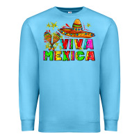 Ocean Blue viva mexica Premium Sweatshirt - AdoDesignShop