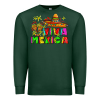 Sports Green viva mexica Premium Sweatshirt - AdoDesignShop