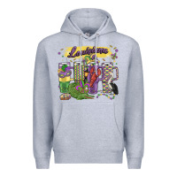 Heather Grey obsessive cup disorder mardi gras Premium Hoodie - MaliasSmallBusiness
