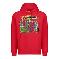 Red obsessive cup disorder mardi gras Premium Hoodie - MaliasSmallBusiness