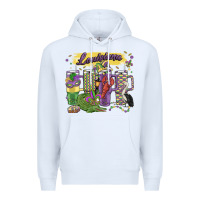 White obsessive cup disorder mardi gras Premium Hoodie - MaliasSmallBusiness