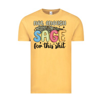 Vintage Mustard not enough sage for this shit Vintage Tee - MaliasSmallBusiness
