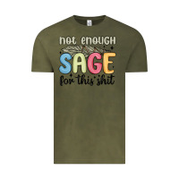Vintage Olive not enough sage for this shit Vintage Tee - MaliasSmallBusiness