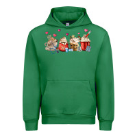 Emerald Nurse Coffee Cups Urban Hoodie - MaliasSmallBusiness
