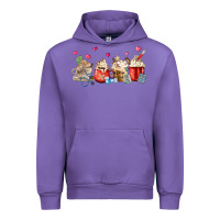 Tulip Nurse Coffee Cups Urban Hoodie - MaliasSmallBusiness