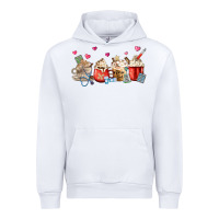 White Nurse Coffee Cups Urban Hoodie - MaliasSmallBusiness