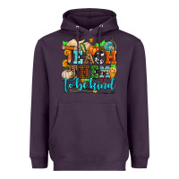 Plum teach them to be kind with pumpkins and fall Heavyweight Hoodie - AdoDesignShop