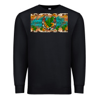 Black cactus sunflower horseshoe license plate Premium Sweatshirt - Artiststas