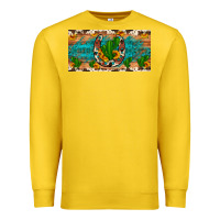 Lemon cactus sunflower horseshoe license plate Premium Sweatshirt - Artiststas