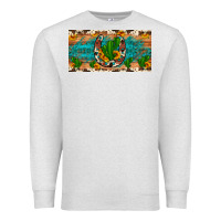 Oatmeal Heather cactus sunflower horseshoe license plate Premium Sweatshirt - Artiststas