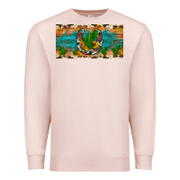 Cactus Sunflower Horseshoe License Plate Premium Sweatshirt | Teevron