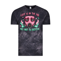 Cloud Black love is in the air Vintage Tee - MaliasSmallBusiness
