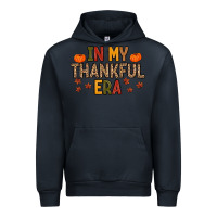 Navy In My Thankful Era Urban Hoodie - MaliasSmallBusiness