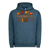 Pigment Midnight Navy In My Thankful Era Urban Hoodie - MaliasSmallBusiness