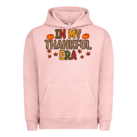 Pigment Salmon In My Thankful Era Urban Hoodie - MaliasSmallBusiness