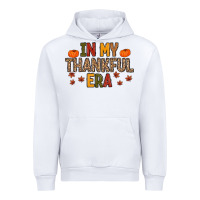 White In My Thankful Era Urban Hoodie - MaliasSmallBusiness