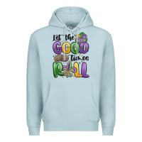 Blue Mist let the good times roll Premium Hoodie - MaliasSmallBusiness