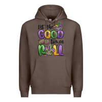 Coffee let the good times roll Premium Hoodie - MaliasSmallBusiness