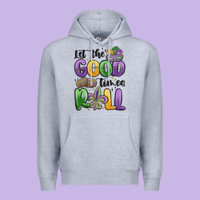 Let The Good Times Roll Premium Hoodie Designed By Maliassmallbusiness
