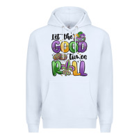 White let the good times roll Premium Hoodie - MaliasSmallBusiness