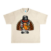 Sandshell thanksgiving turkey gnome Urban Heavy Tee - BarkalooDesign
