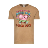 Vintage Camel on my way to spread love Vintage Tee - MaliasSmallBusiness
