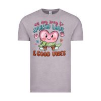 Vintage Zinc on my way to spread love Vintage Tee - MaliasSmallBusiness