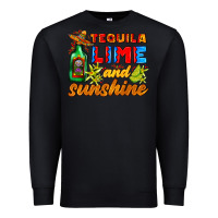 Black tequila lime and sunshine Premium Sweatshirt - AdoDesignShop