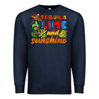 Navy tequila lime and sunshine Premium Sweatshirt - AdoDesignShop