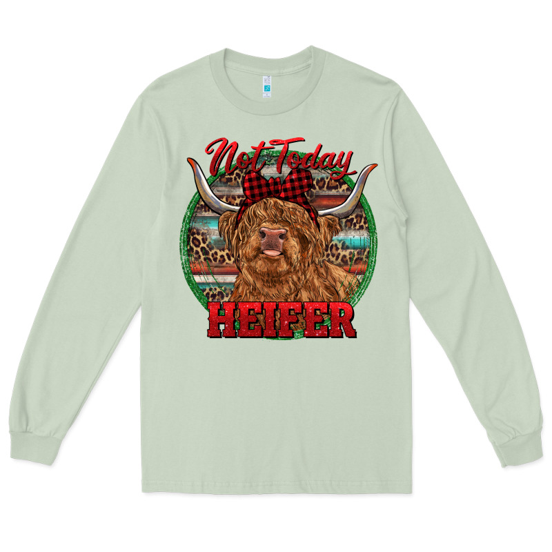 Highland Heifer Christmas Long Sleeve Tee by RanaPortraitStore | Teevron