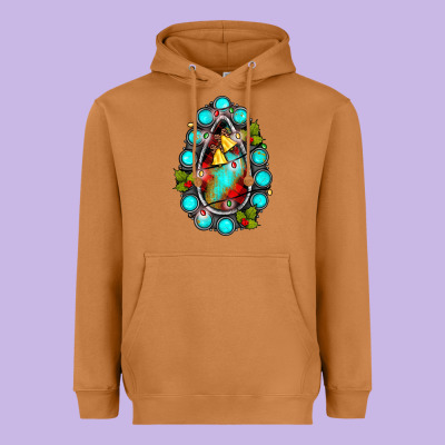 Gemstone Christmas Heavyweight Hoodie Designed By Jahusdesignshop