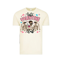 Vintage Arctic anti valentine club Vintage Tee - MaliasSmallBusiness