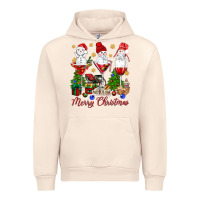 Sandshell Merry Christmas wine and cocktails Urban Hoodie - NancyCooperArtShop